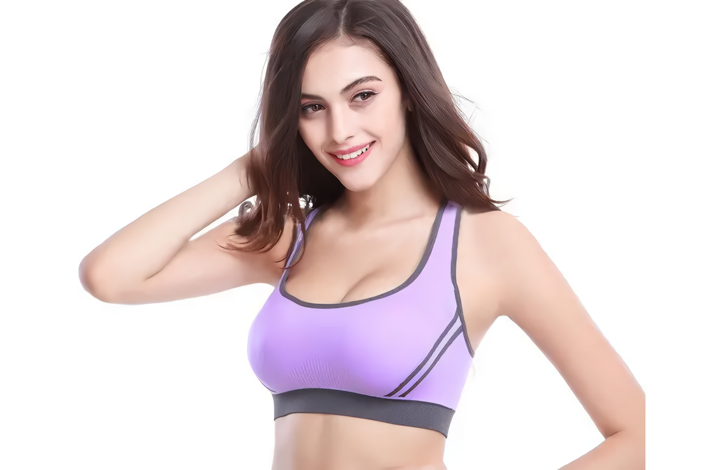 Топ спортивный для бега или йоги S/M Фиолетовый (10000065(4)