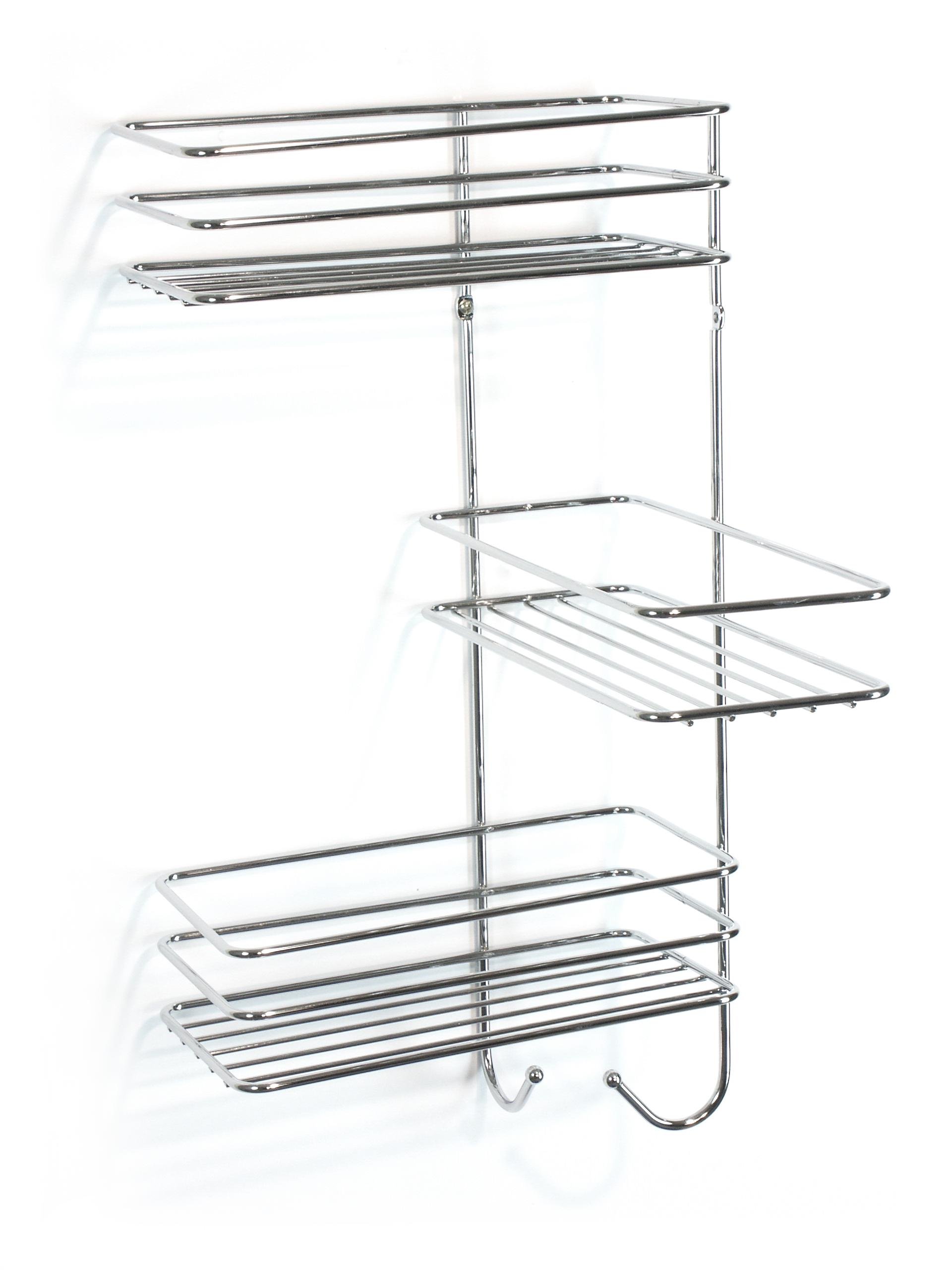 Полка в ванную 3-х ярусная AWD interior 48,5x27x26,5 cм (AWD02080044) - фото 1 Полка в ванную 3-х ярусная AWD interior 48,5x27x26,5 cм (AWD02080044) - фото 1