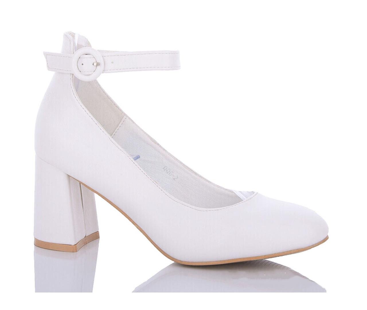 Туфлі жіночі ABA р. 36 Білий (QQ6-2)