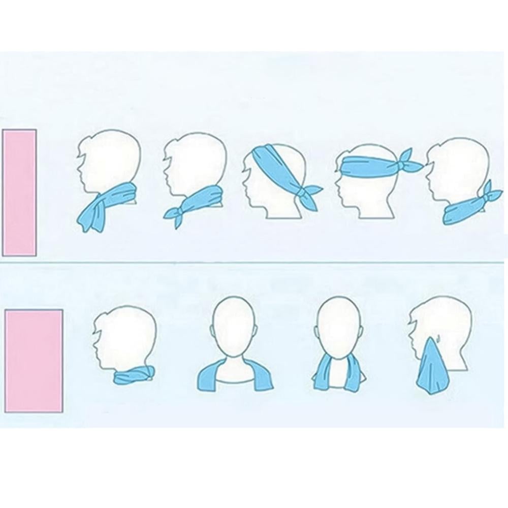 Рушник швидкосохнучий що охолоджує в чохлі 30x80 см Сірий (IY0054) - фото 8