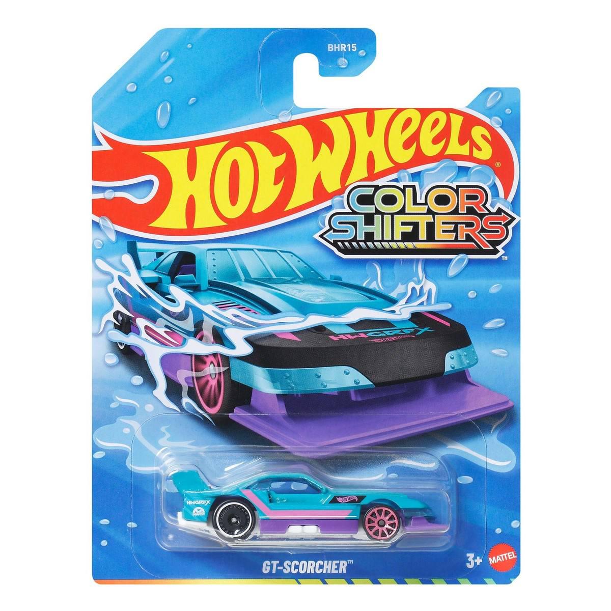 Іграшкова машинка Hot Wheels GT Scorcher Color Shifters 2026 змінює колір (34677631)