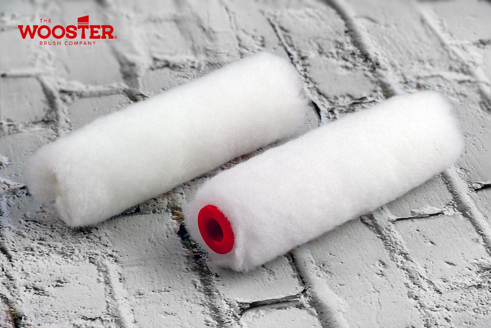 Валики міні Wooster Shed-Resistant Mini-Koter ткані 10 см 4" ворс 10 мм 3/8" 2 шт. (R222-4) - фото 4 Валики міні Wooster Shed-Resistant Mini-Koter ткані 10 см 4" ворс 10 мм 3/8" 2 шт. (R222-4) - фото 4