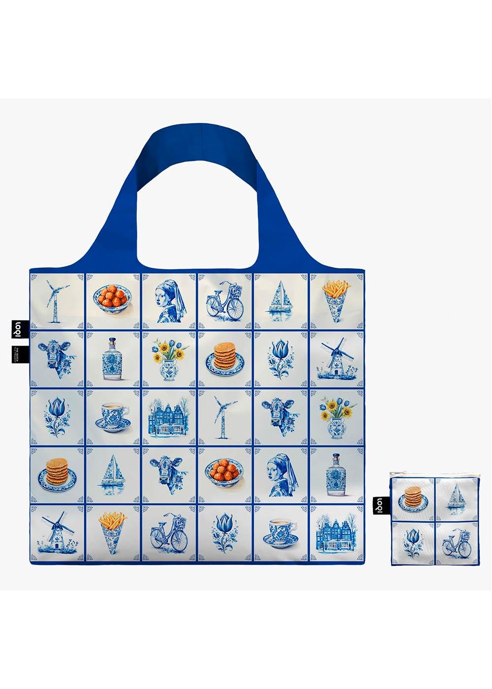 Сумка шоппер Loqi DELFT Heritage (DE.HE)