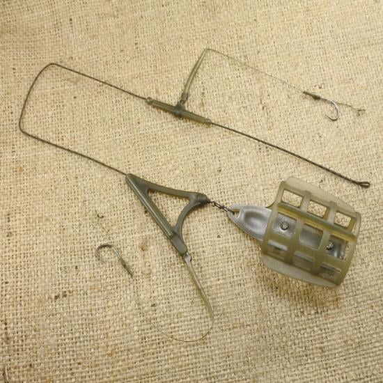 Оснастка карповая ORANGE #38 Big Cage Feeder Leadcore 60 г (3KB1758)