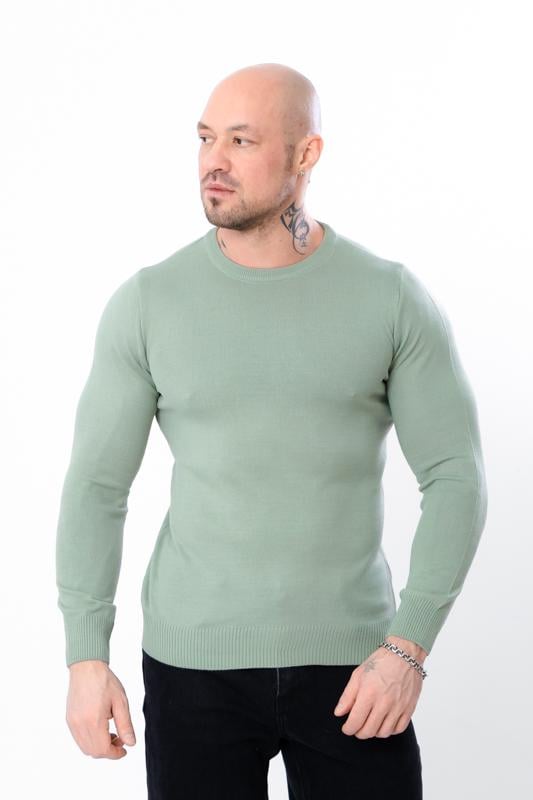 Джемпер чоловічий Носи своє М Світло-зелений (12632) Джемпер чоловічий Носи своє М Світло-зелений (12632)