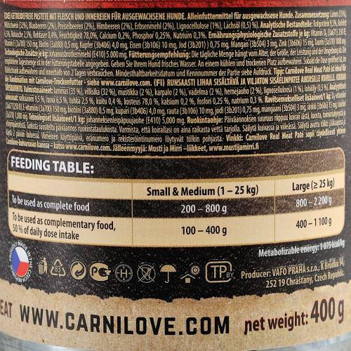 Корм влажный Carnilove Lamb&Wild Boar для собак ягненок и кабан 400 г - фото 5