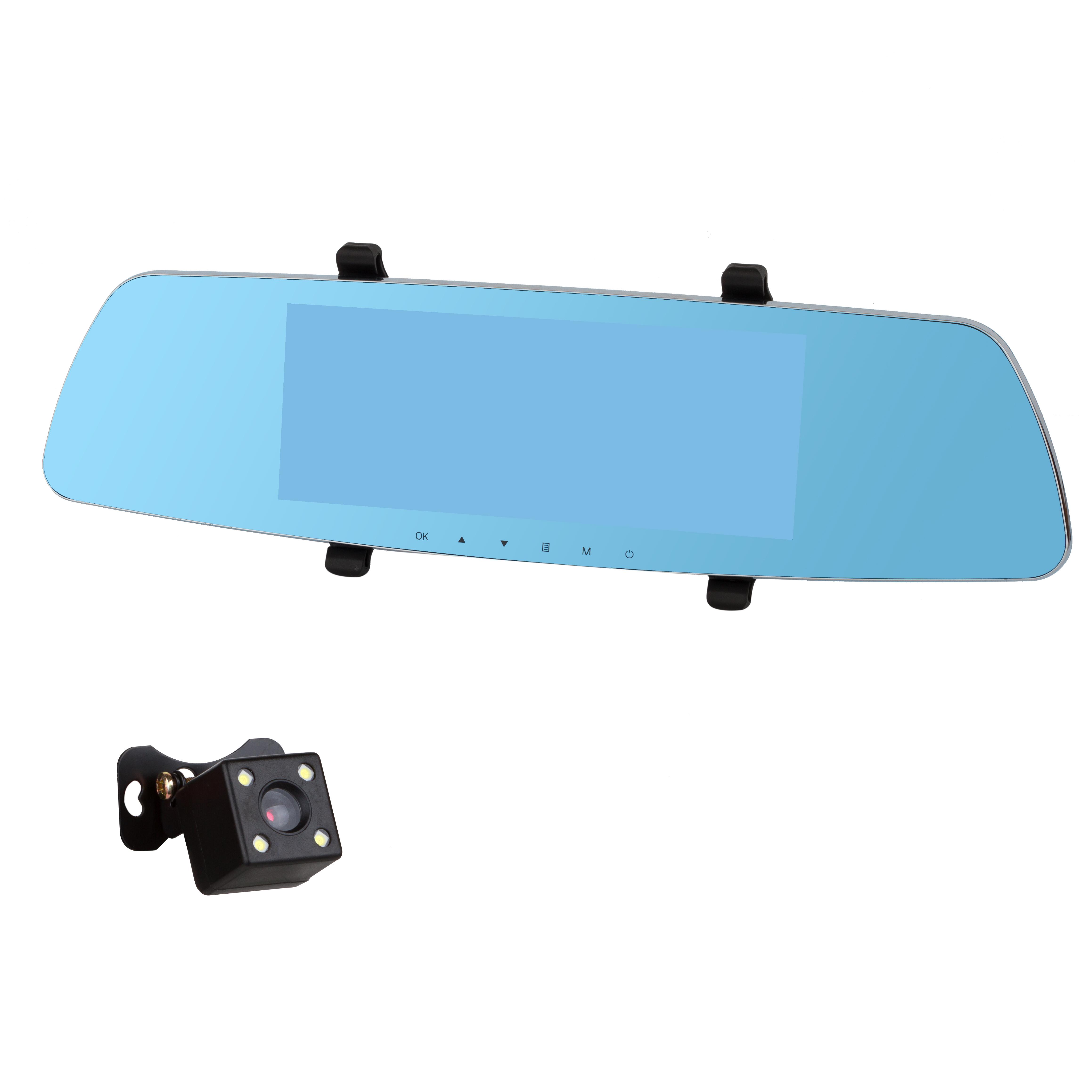 Відеореєстратор Discovery LEX777 MRR 7.0 Full HD TWO CAM steel (LEX777TCstl)