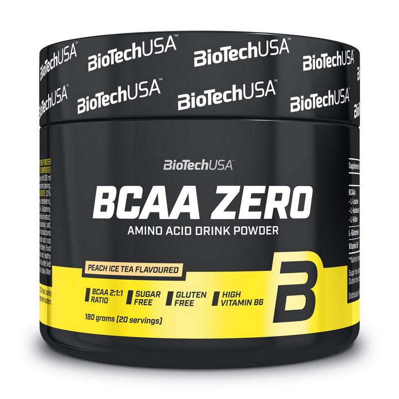 Амінокислоти BioTech USA BCAA Zero 180 г Лимонний холодний чай (11643-01)