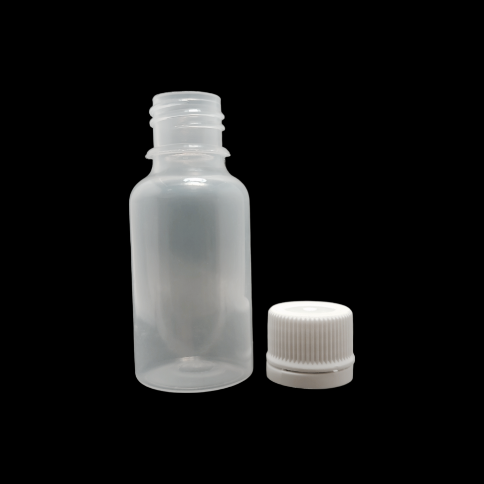 ᐉ Флакон полимерный с белой крышкой 30 мл • Купить в Киеве, Украине ...