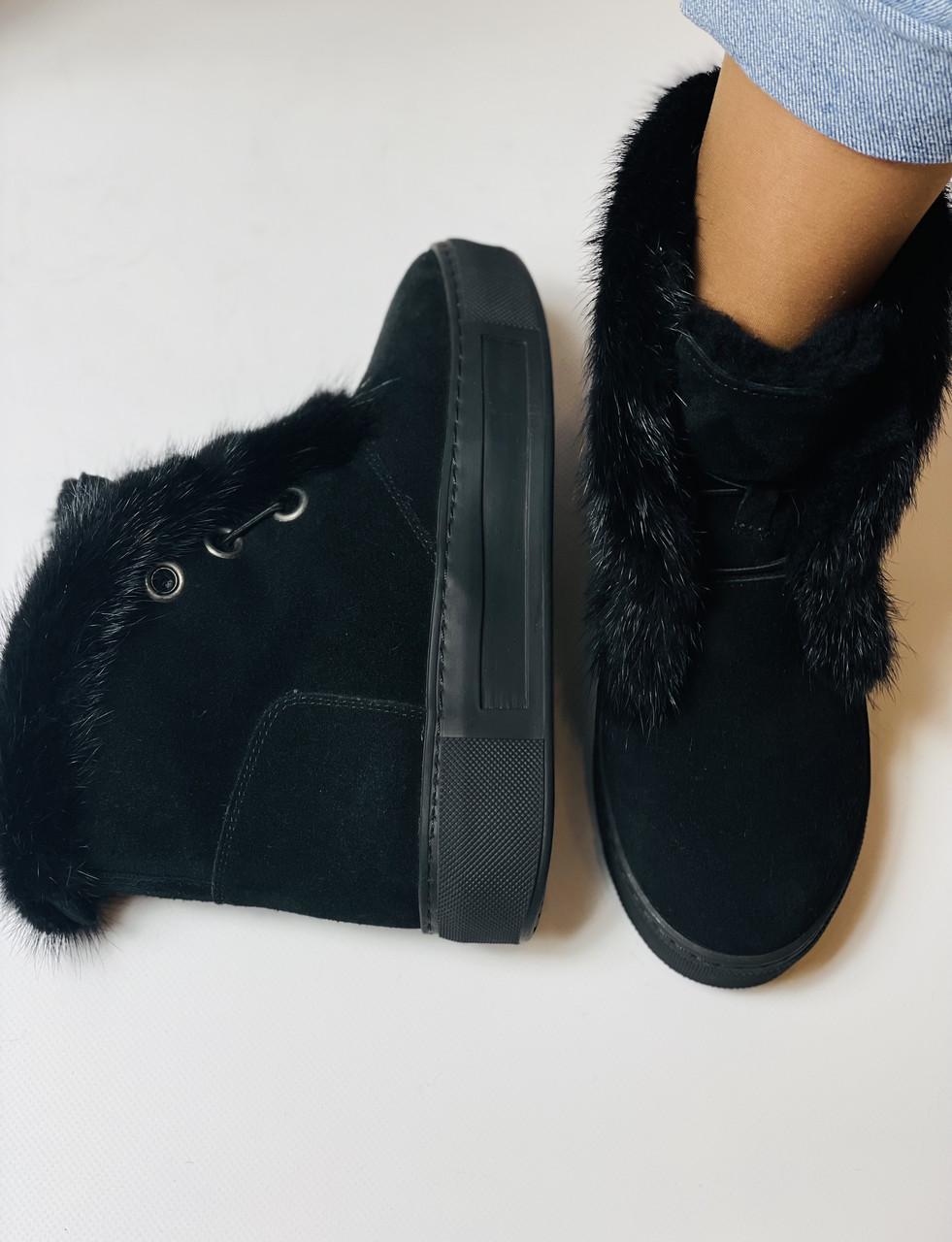 Ботинки женские зимние Evromoda р. 40 25,5 см Черный (2739) - фото 7 Ботинки женские зимние Evromoda р. 40 25,5 см Черный (2739) - фото 7