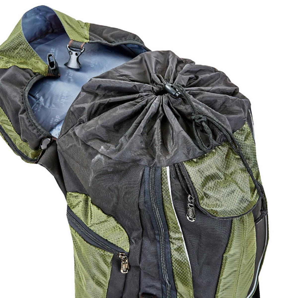 Рюкзак туристичний каркасний Deuter 517-E 70 л з нижнім входом Оливковий (R0517-E-O) - фото 7