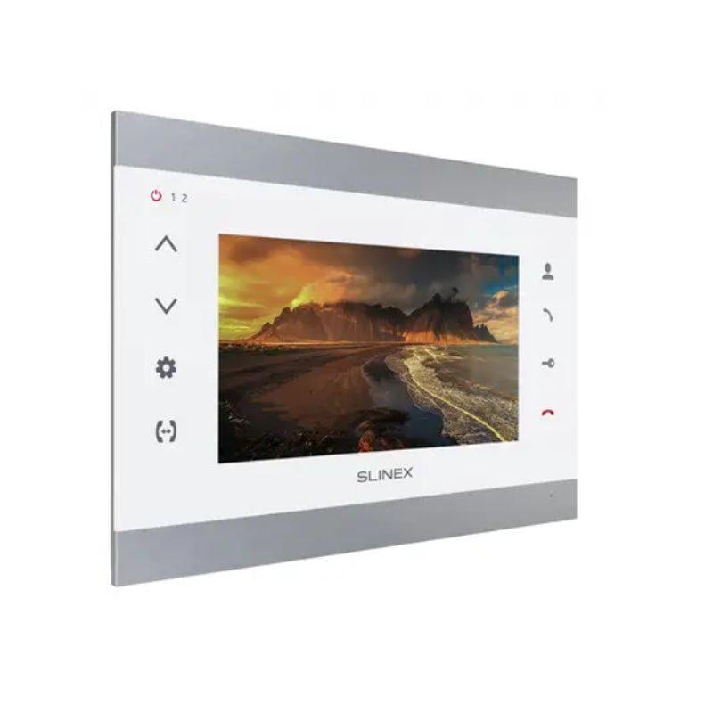Відеодомофон Slinex SL-07N Cloud з Wi-Fi/детектором руху і записом відео Silver/White (260163)