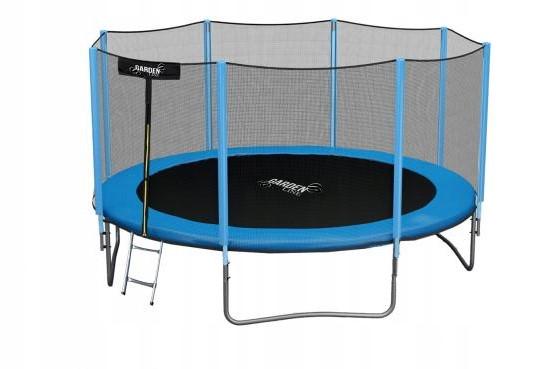 Батут GardenLine TRA9870 с защитной сеткой и стремянкой ⌀ 312 см (14693389)