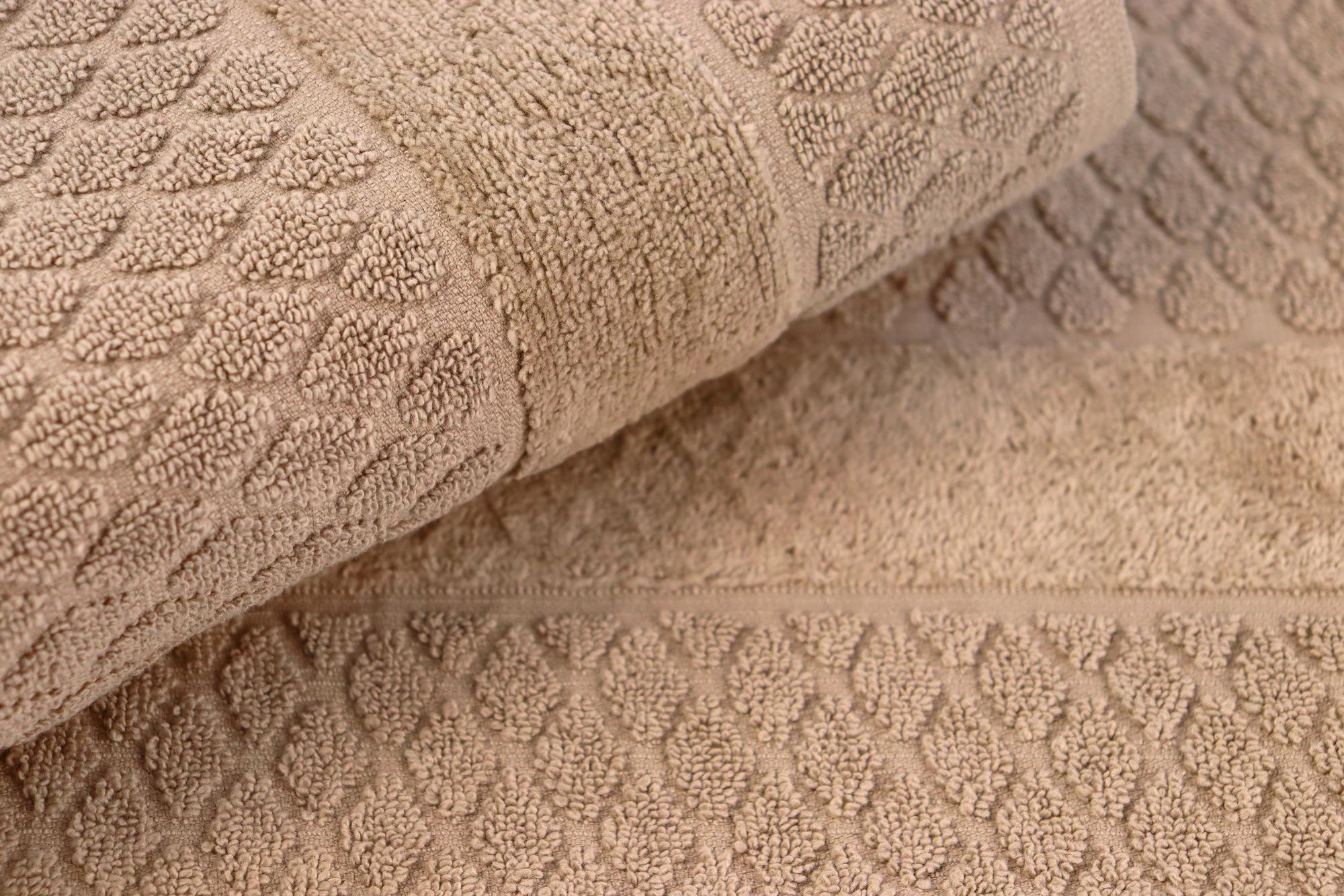 Рушник для ніг Pera 50х70 см 800г/м2 Бежевий - фото 3 Рушник для ніг Pera 50х70 см 800г/м2 Бежевий - фото 3