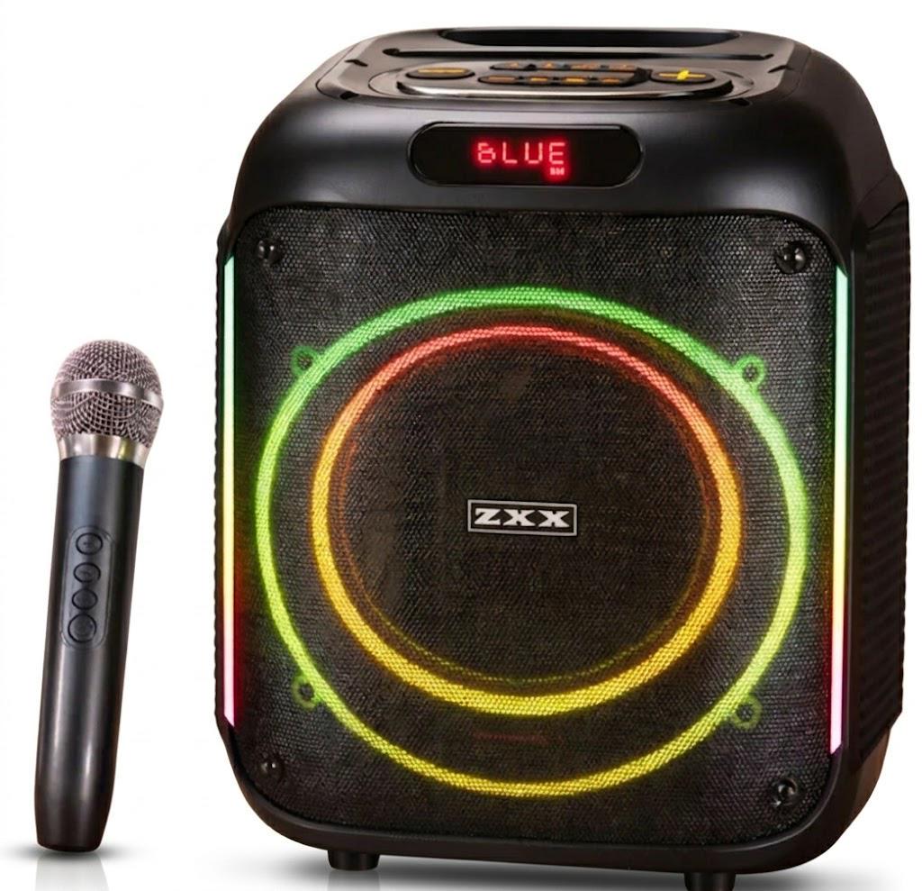 Портативная колонка ZXX-5502 с Bluetooth и микрофоном аккумуляторная 800 Вт (2104619409)