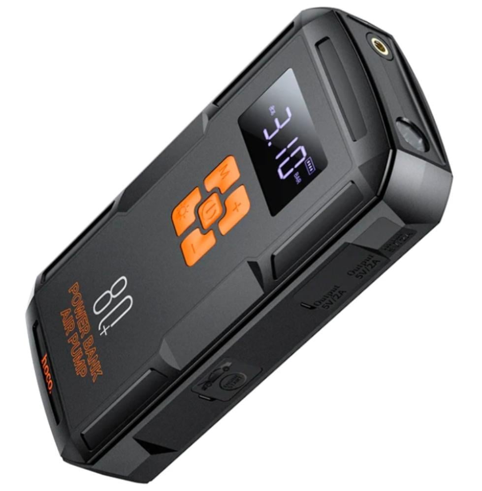 Пуско-зарядное устройство Hoco QS2 2в1 8000 mAh с компрессором Power Jump (QS2)