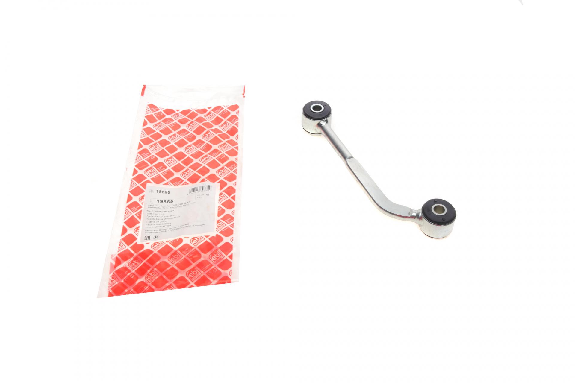 Тяга заднего стабилизатора FEBI BILSTEIN       R Mercedes C-class W203/S203/CL203/ CLK C209/A209 00- - 19865