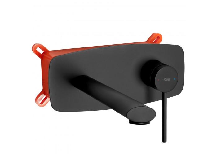 Смеситель скрытого монтажа REA OVAL Черный (REA-B8860)