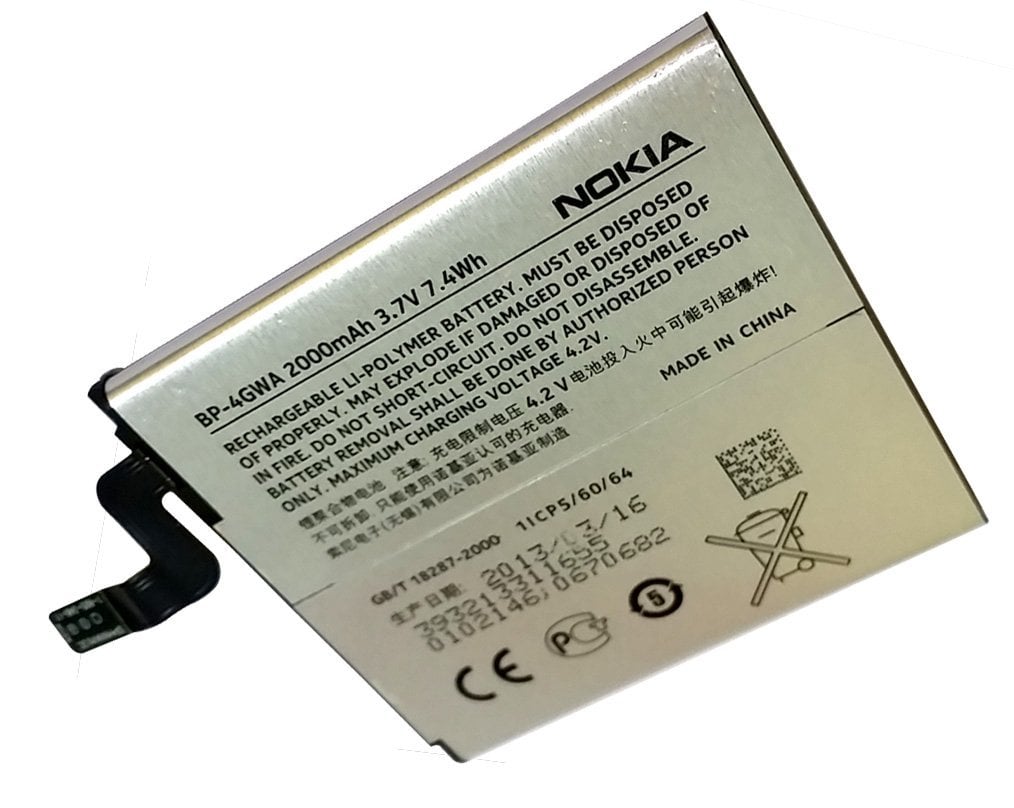 Акумулятор Nokia Lumia 720 BP-4GWA - фото 2