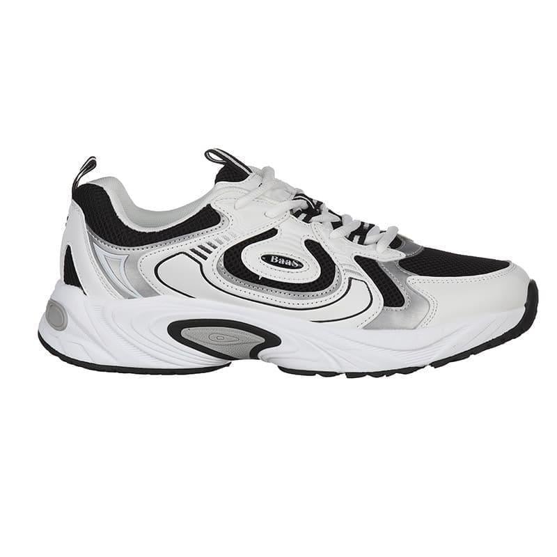 Кросівки чоловічі BaaS M7586-4C з комбінованих матеріалів р. 43 Білий (20282) - фото 3 Кросівки чоловічі BaaS M7586-4C з комбінованих матеріалів р. 43 Білий (20282) - фото 3