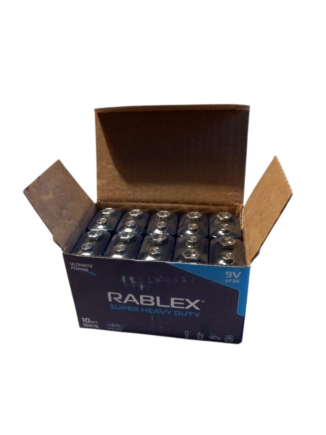 Батарейка Rablex Super Heavy Duty Krona 9v 10 шт. (30777540) - фото 3 Батарейка Rablex Super Heavy Duty Krona 9v 10 шт. (30777540) - фото 3