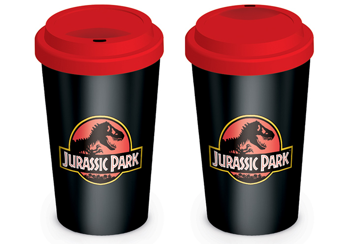 Экокружка для путешествий Jurassic Park Classic