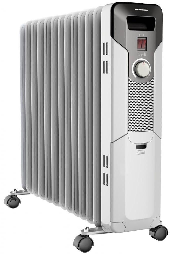 Обогреватель масляный Heinner HOH-Y13S 2500 Вт Белый (Y13SI)