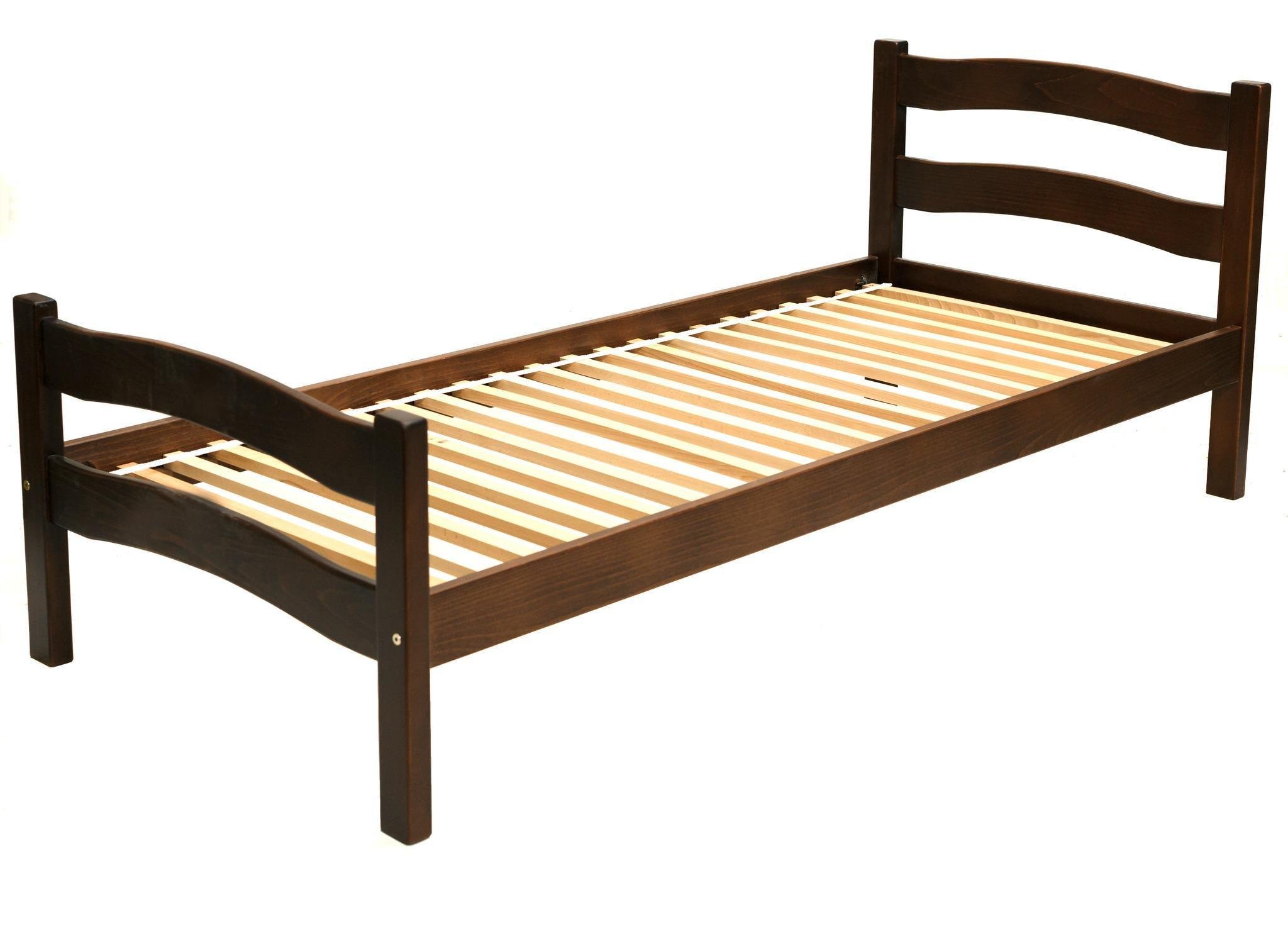 Ліжко підліткове Goydalka Paris 160x80 см Горіх - фото 1 Ліжко підліткове Goydalka Paris 160x80 см Горіх - фото 1