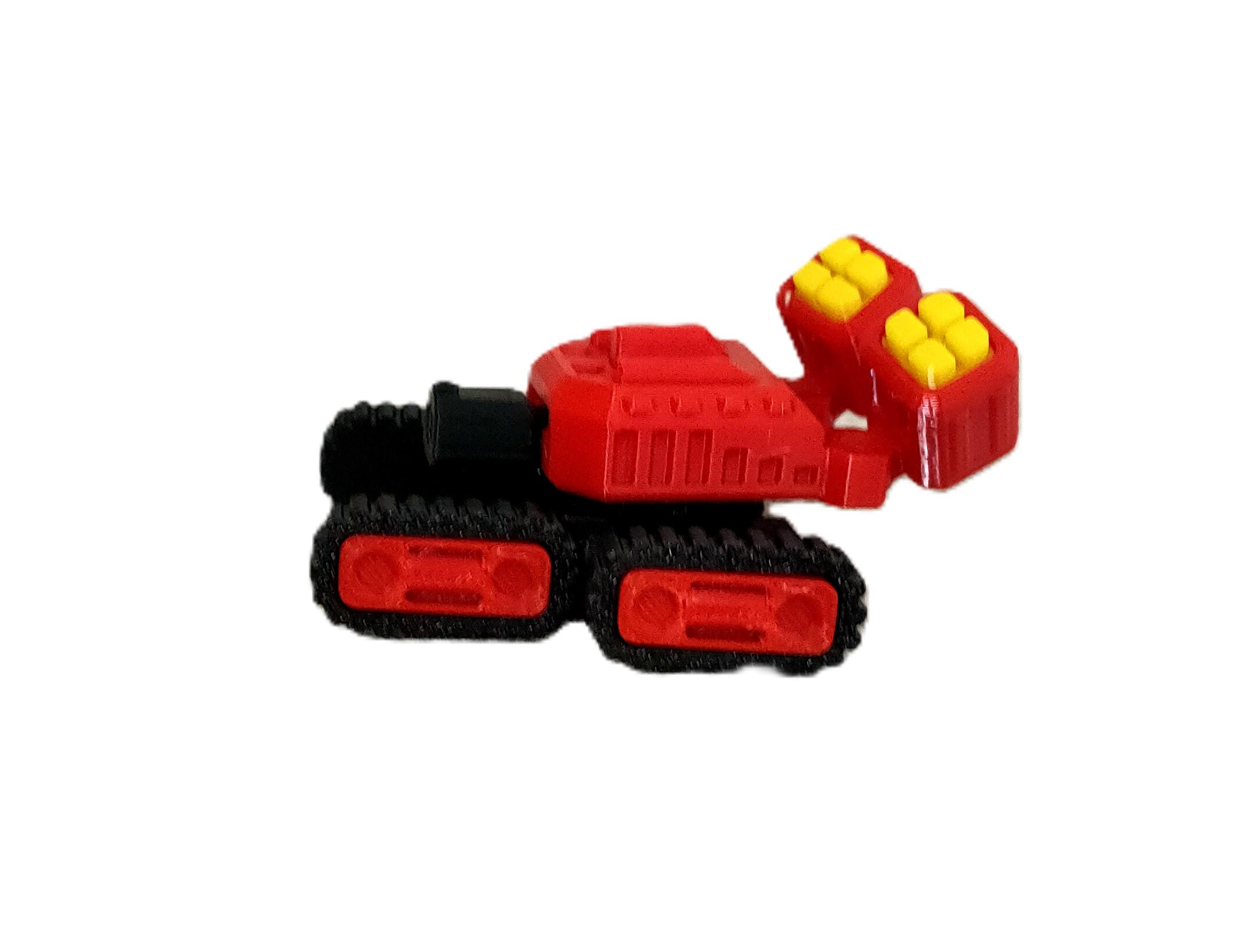 Конструктор іграшковий Tread Walker Tank 60х70х38 мм (TWT-26G-CCG) - фото 3 Конструктор іграшковий Tread Walker Tank 60х70х38 мм (TWT-26G-CCG) - фото 3