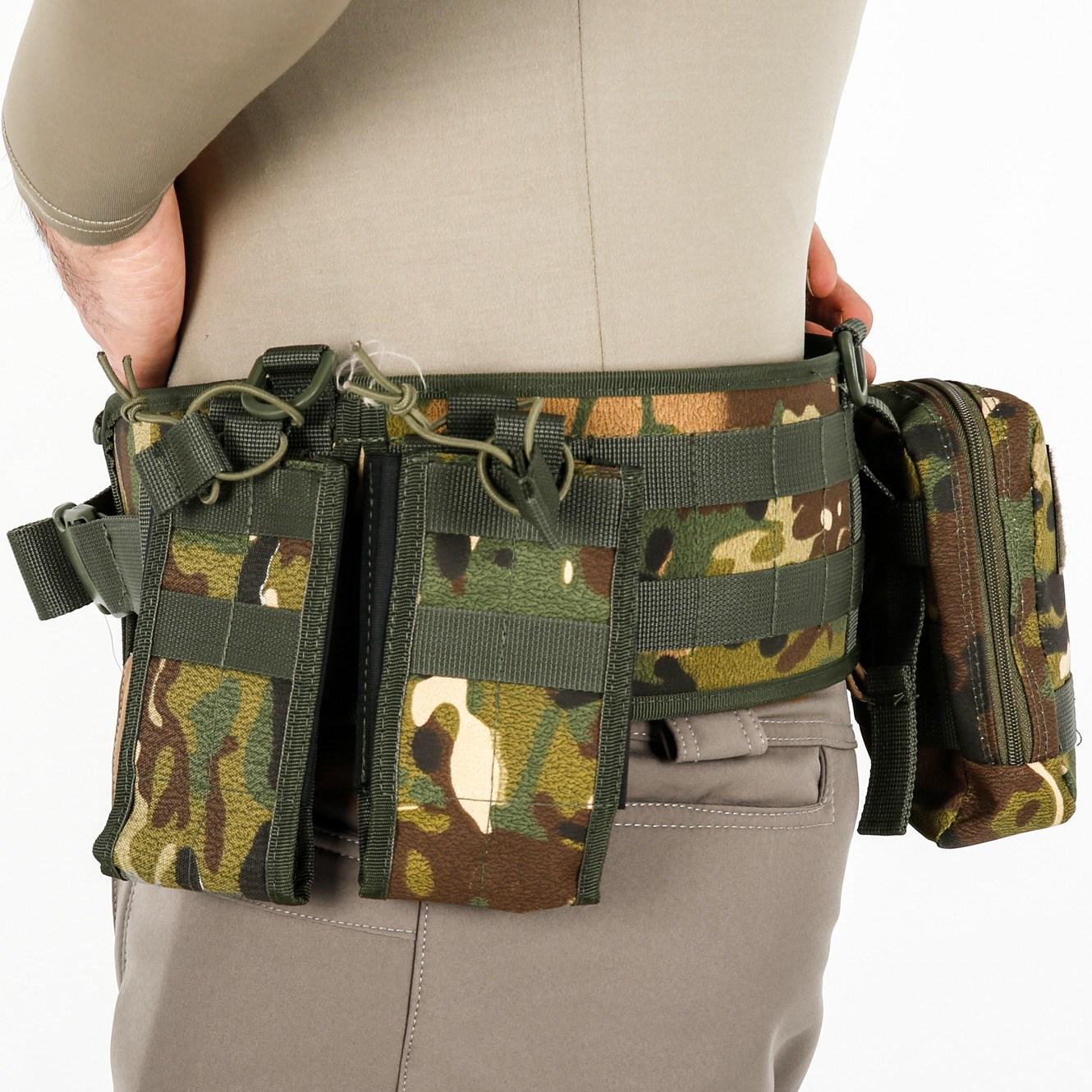 Пояс разгрузочный для военных с системой Molle Камуфляж - фото 5 Пояс разгрузочный для военных с системой Molle Камуфляж - фото 5