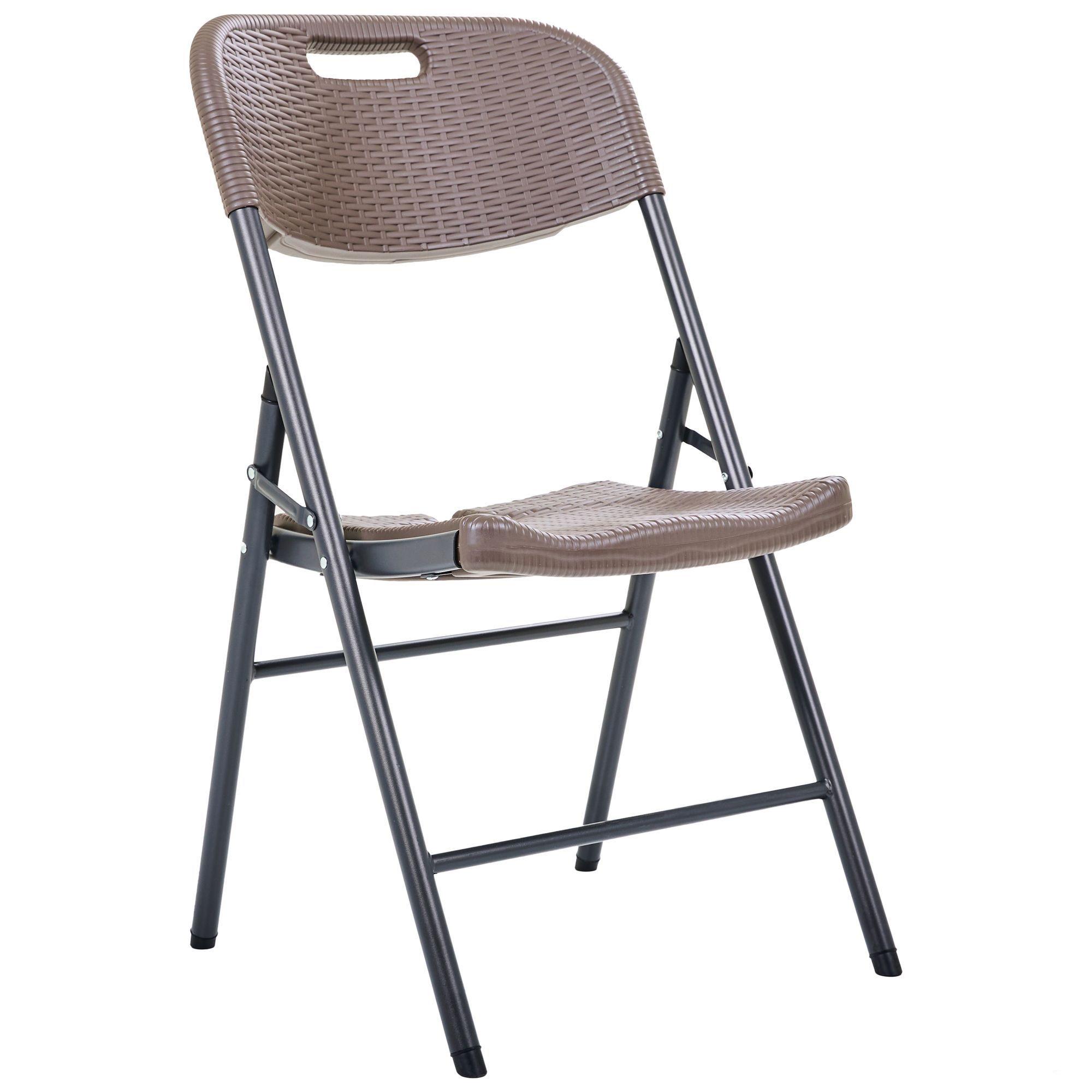 Стілець складаний AMF Knox під ротанг Коричневий (555364)