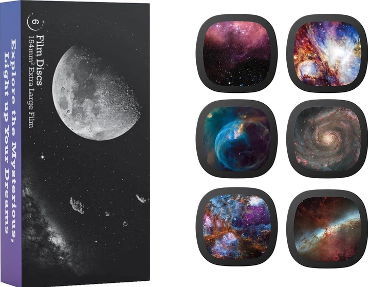 Набор дисков для проектора звездного неба Ainael Galaxy Nebula 5K Discs Set 5K Ultra HD 6 шт. (3026164717)