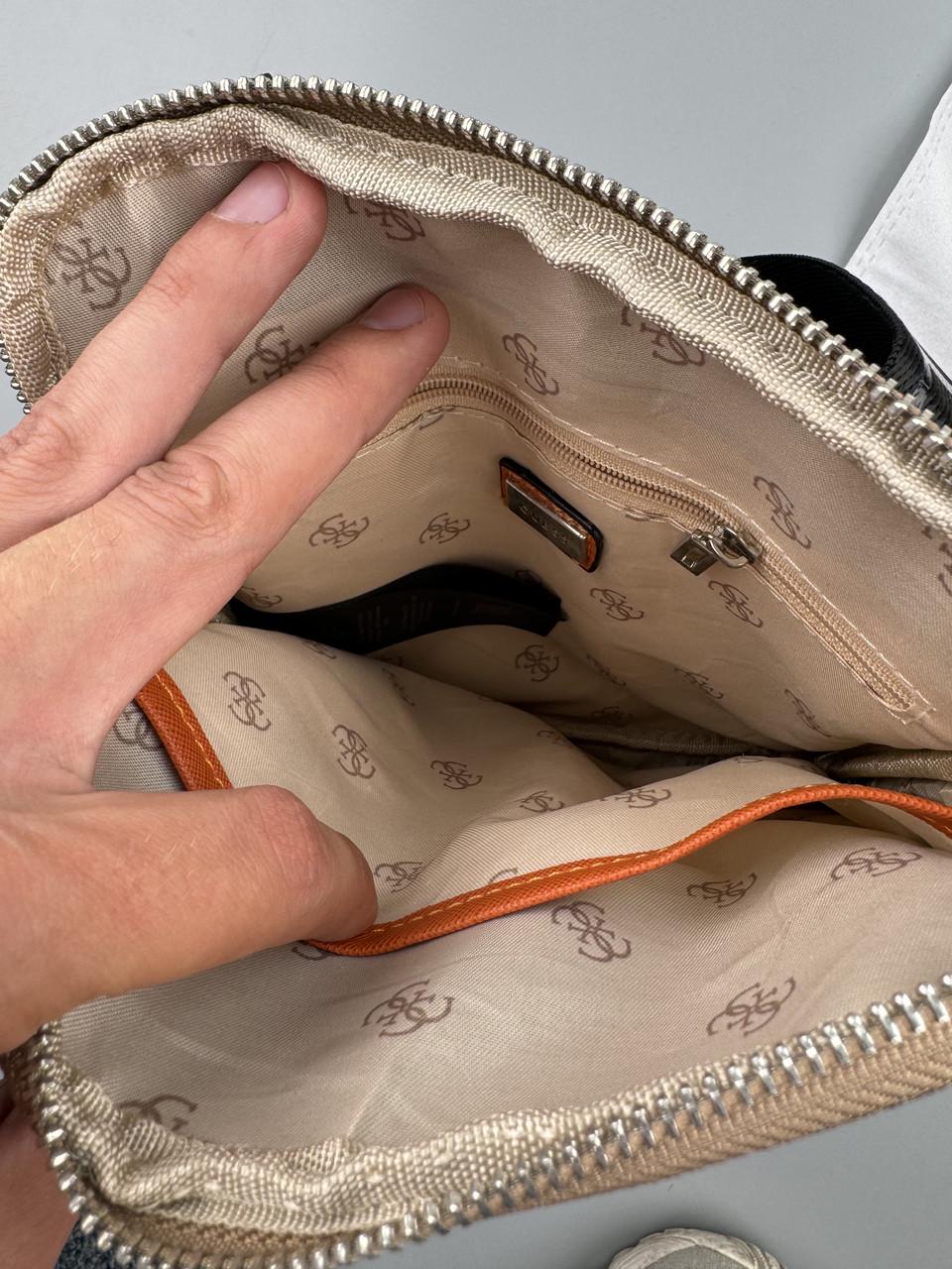 Барсетка через плечо Guess Vezzola Бежевый - фото 6 Барсетка через плечо Guess Vezzola Бежевый - фото 6