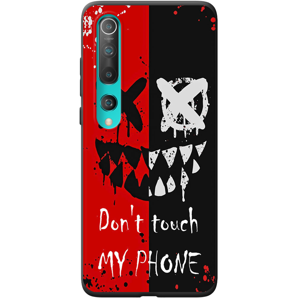 Чохол BoxFace Xiaomi Mi 10/ Mi 10 Pro Bad Smile Чорний силікон (39436-up2468-41939)