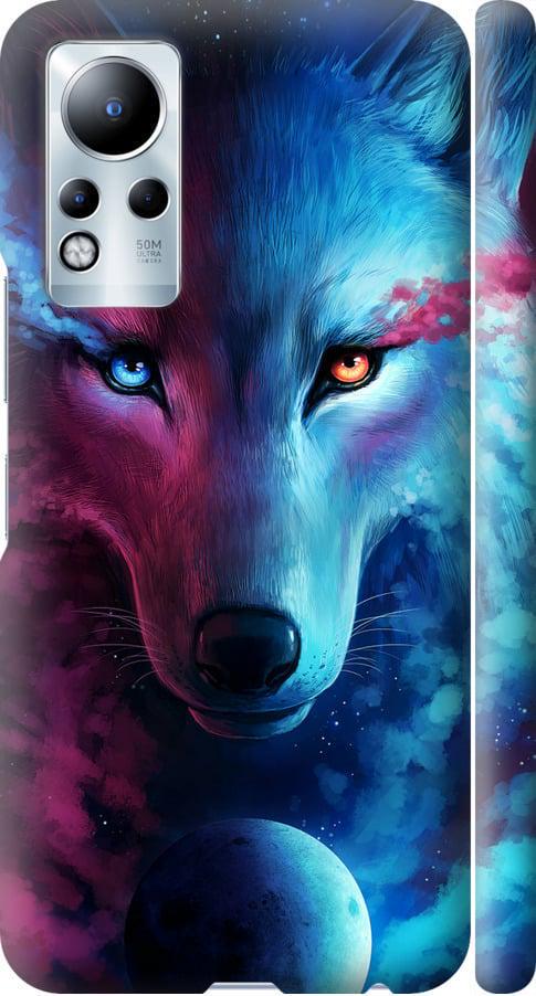 Чехол на Infinix Note 12 Арт-волк (3999m-2927-42517)