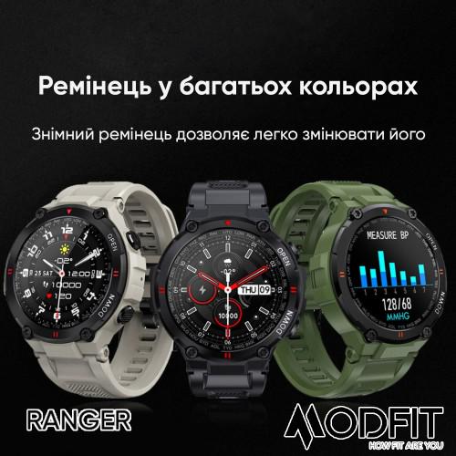 Смарт-часы Modfit Ranger All Black - фото 10