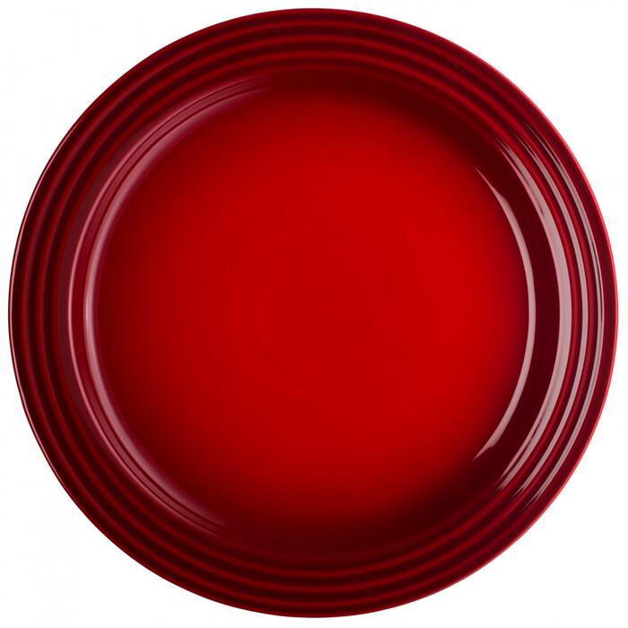 Тарілка обідня Le Creuset Cerise 27,2 см Вишневий (2598516) Тарілка обідня Le Creuset Cerise 27,2 см Вишневий (2598516)