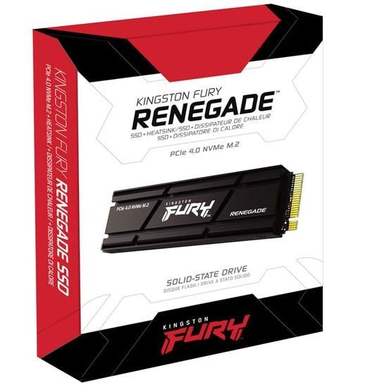 Твердотільний накопичувач Kingston SFYRDK/4000G Fury Renegade 4 Тб 3D NAND TLC (12586758) - фото 4