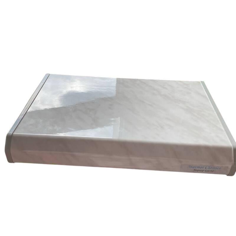 Подоконник Danke Aliant ПВХ 450 мм Marmor Classico (2682299961) - фото 3 Подоконник Danke Aliant ПВХ 450 мм Marmor Classico (2682299961) - фото 3