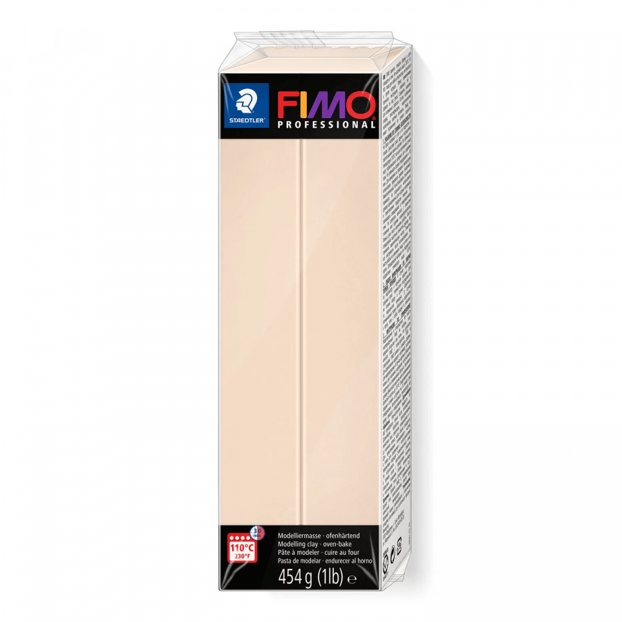 Глина полимерная Fimo Professional La Doll для кукол l 454 г Камея (8041-435)