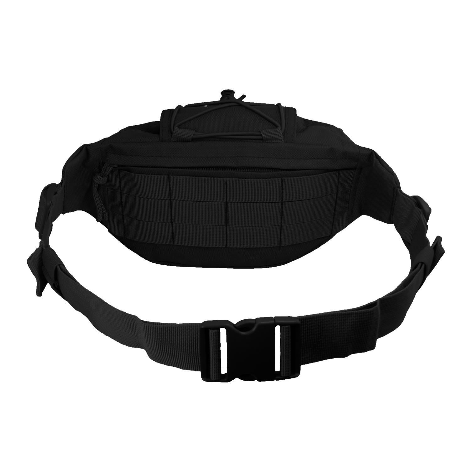 Сумка на пояс Camo Military Gear Kangoo 3 л Чорний (541446) - фото 5 Сумка на пояс Camo Military Gear Kangoo 3 л Чорний (541446) - фото 5