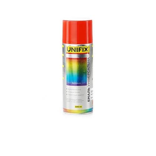 Эмаль акриловая универсальная Unifix 400 мл RAL 2004 Оранжевый глянец (84555)