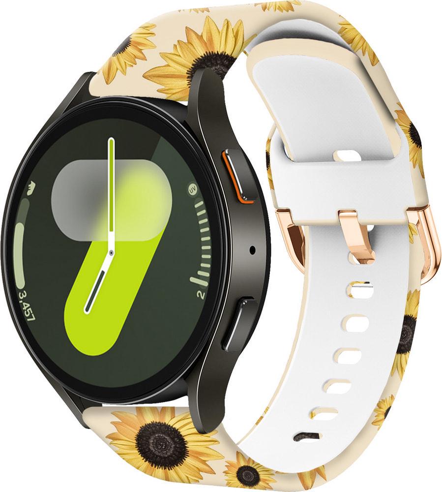 Ремінець силіконовий Colorful для Galaxy Watch 7 40 мм/44 мм Sunflower Powder (37737) Ремінець силіконовий Colorful для Galaxy Watch 7 40 мм/44 мм Sunflower Powder (37737)