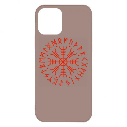 Чехол для iPhone 12 Агисхьяльм шлем ужаса