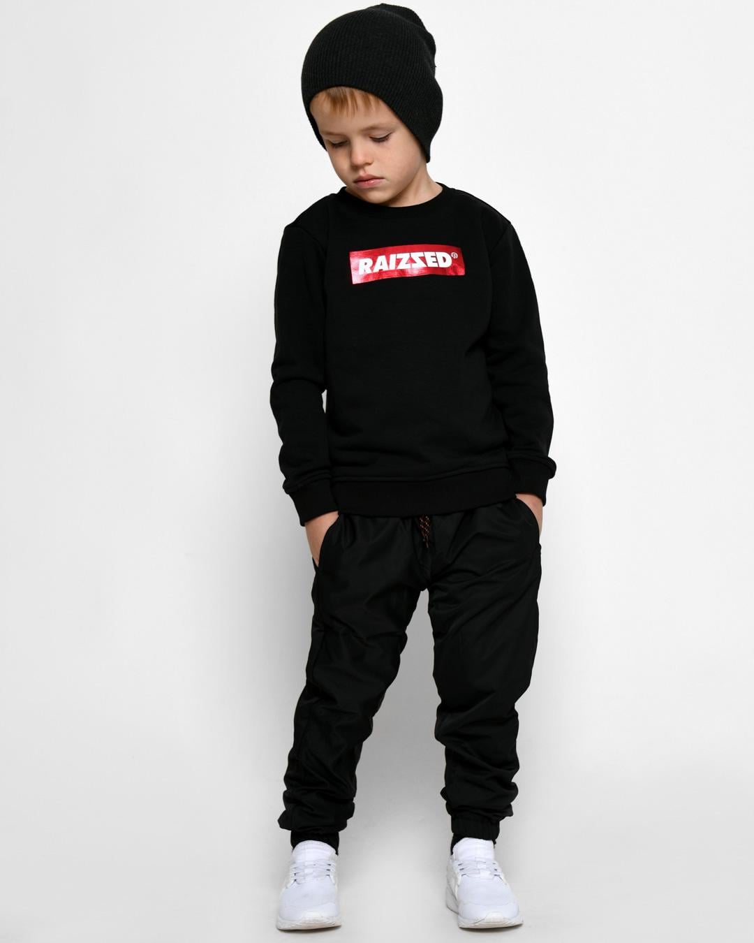 Свитшот Carica Kids SV-11106-8 110 см Черный (2000002450924) Свитшот Carica Kids SV-11106-8 110 см Черный (2000002450924)