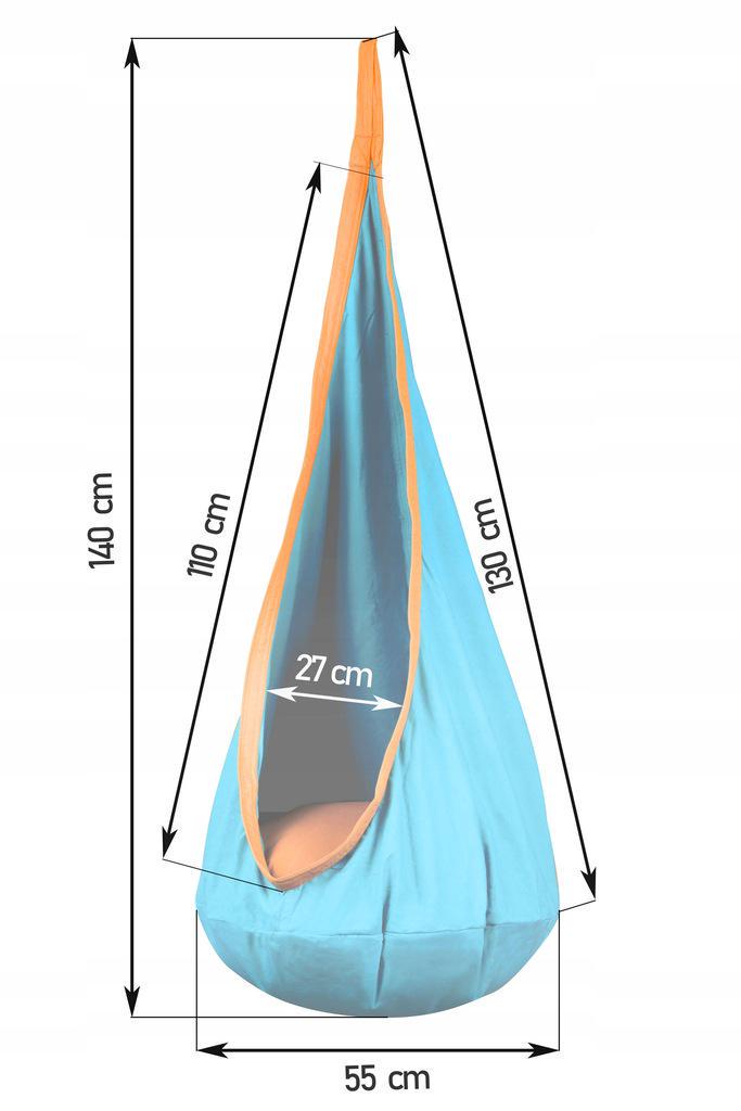 Кресло-качели подвесные NEO-SPORT кокон и подушка Бирюзовый (110005) - фото 5 Кресло-качели подвесные NEO-SPORT кокон и подушка Бирюзовый (110005) - фото 5