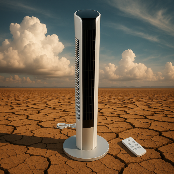 Вентилятор підлоговий/колонний Appliance-Fan з пультом 75x30x30 см 50 Вт (op-5137)