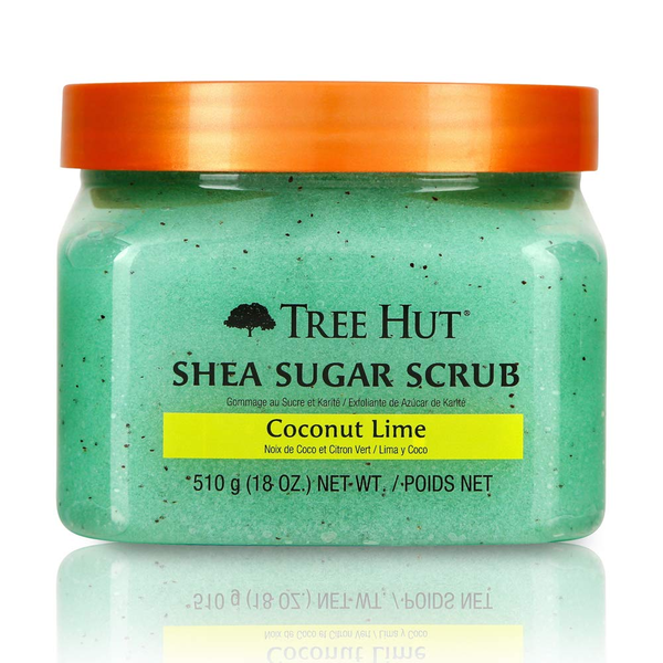 Скраб Tree Hut Coconut Lime Sugar Scrub для тела сахарный органический Кокос и Лайм 510 г