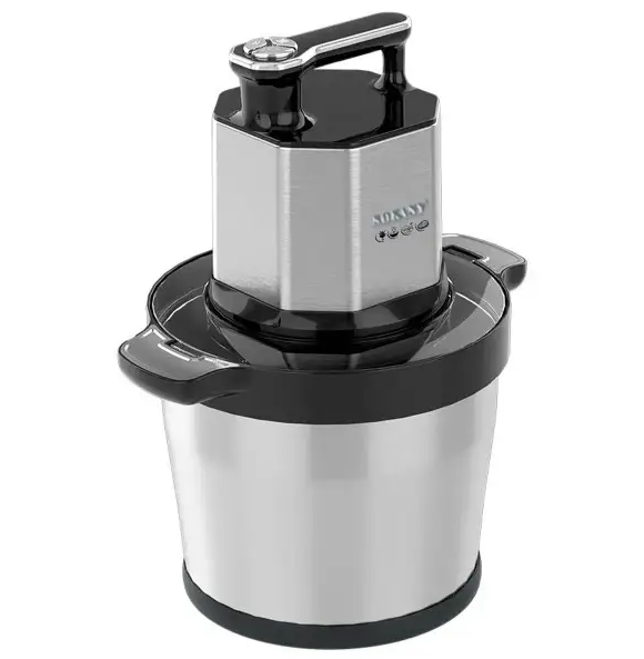 Чопер кухонный Sokany SK-06033 с чашей на 4,5 л 800 Вт Стальной