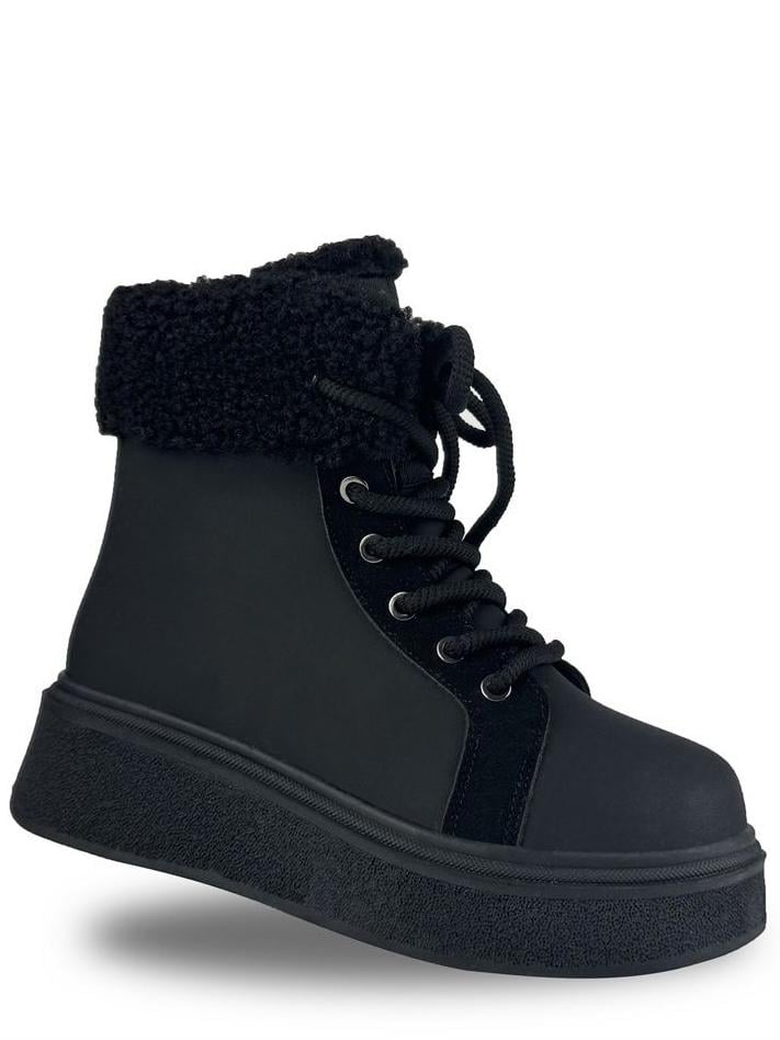 Зимние ботинки на овчине Jong Golf CN40536-0 р. 27 Черный